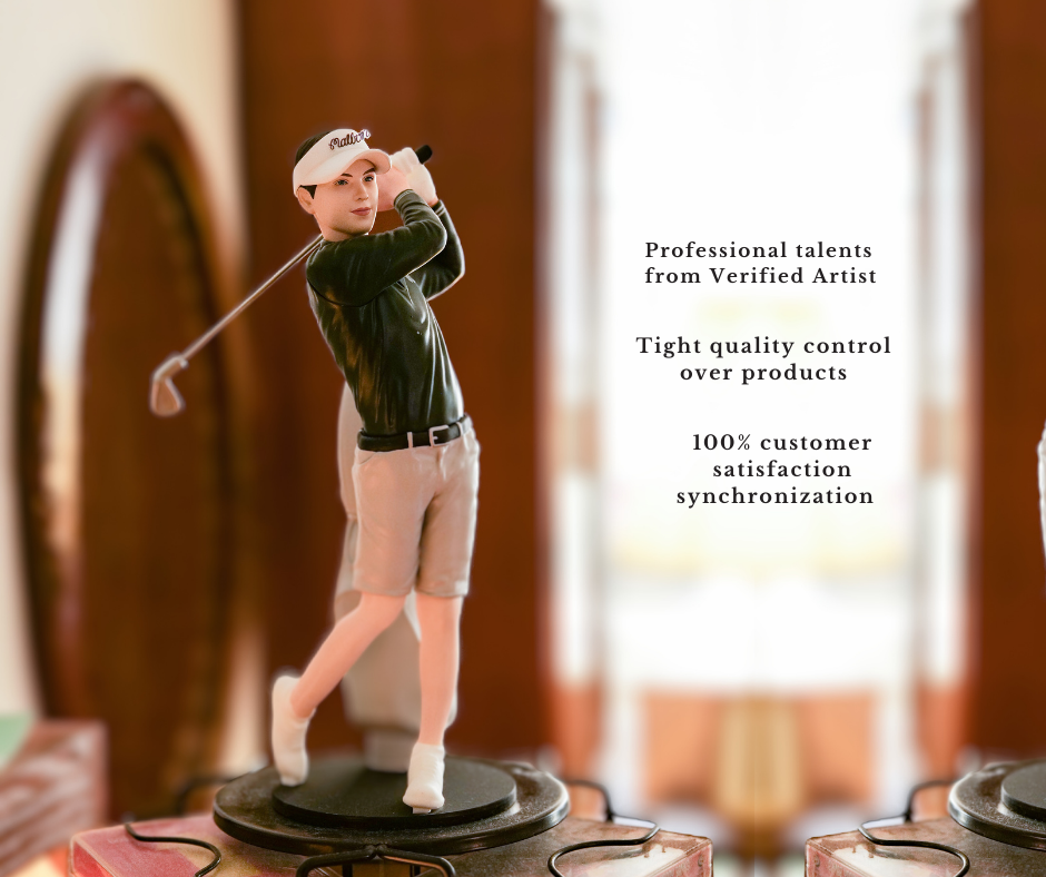 14cm Golf Figure