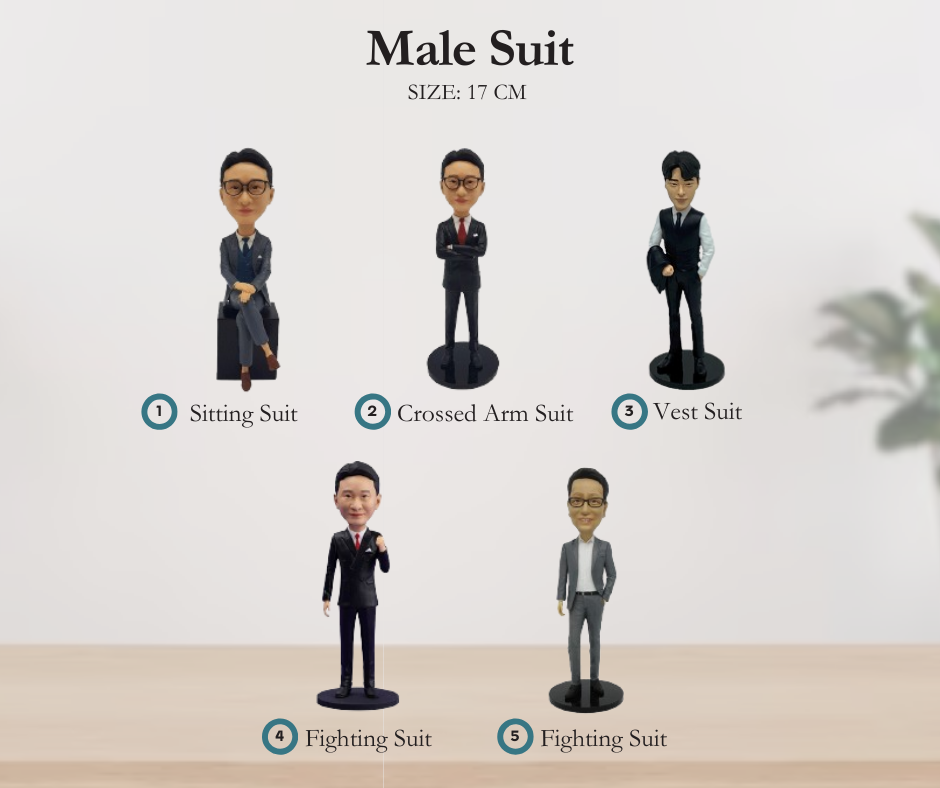 Suit Figure 17cm